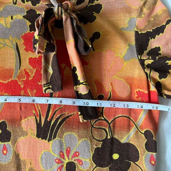 Goldworm Vtg 60s 70s - Psychedelic, Mod & Rare - 100% Virgin Merino Wool - Picture 7 of 14